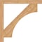 Ekena Millwork Westlake Block Smooth Bracket, Western Red Cedar, 3 1/2"W x 42"D x 42"H BKT04X42X42WTL05SWR - alternate 4